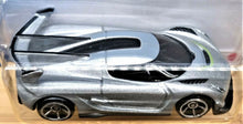 Load image into Gallery viewer, Hot Wheels 2020 Koenigsegg Jesko Grey #228 HW Exotics 3/10 New Long Card
