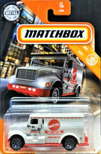 Load image into Gallery viewer, Matchbox 2020 International Armored Car Grey #27 MBX City New Long Card
