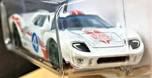 Load image into Gallery viewer, Hot Wheels 2021 Ford GT-40 White #78 Then &amp; Now 1/10 New Long Card
