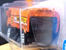 Load image into Gallery viewer, Matchbox 2017 MBX Street Cleaner Orange #16 MBX Adventure City New Long Card
