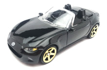 Load image into Gallery viewer, Matchbox 2021 Mazda MX-5 Miata Black MBX Showroom #58/100 New Sealed Box
