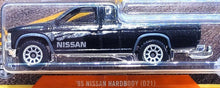 Load image into Gallery viewer, Matchbox 2021 &#39;95 Nissan Hardbody (D21) Black Truck Series #9/10 New Long Card
