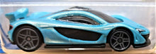 Load image into Gallery viewer, Hot Wheels 2020 McLaren P1 Turquoise #149 HW Exotics 9/10 New Long Card
