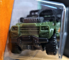 Load image into Gallery viewer, Matchbox 2017 Sahara Survivor Dark Green #122 MBX Explorers New Long Card
