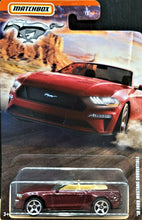 Load image into Gallery viewer, Matchbox 2020 &#39;18 Ford Mustang Convertible Red Ford Mustang Series 1/12 New
