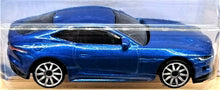 Load image into Gallery viewer, Hot Wheels 2021 2020 Jaguar F-Type Blue #25 Factory Fresh 1/10 New Long Card
