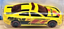 Load image into Gallery viewer, Hot Wheels 2021 &#39;15 Dodge Charger SRT Yellow #228 HW Rescue 7/10 New Long Card
