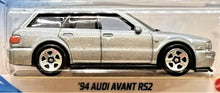 Load image into Gallery viewer, Hot Wheels 2021 &#39;94 Audi Avant RS2 Silver #157 Factory Fresh 10/10 New Long Card
