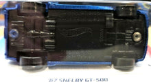 Load image into Gallery viewer, Hot Wheels 2019 &#39;67 Shelby GT-500 Blue #33 HW Flames 10/10 New Long Card
