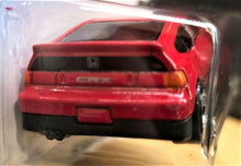 Load image into Gallery viewer, Hot Wheels 2019 &#39;88 Honda CR-X Red #49 Nightburnerz 3/10 New Long Card

