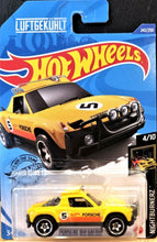 Load image into Gallery viewer, Hot Wheels 2020 Porsche 914 Safari Yellow #242 Nightburnerz 4/10 New Long Card
