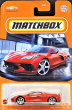 Load image into Gallery viewer, Matchbox 2021 2020 Corvette C8 Red MBX Showroom #40/100 New Long Card
