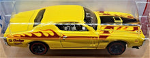 Load image into Gallery viewer, Hot Wheels 2020 &#39;71 Dodge Charger Yellow #188 HW Flames 6/10 new Long Card
