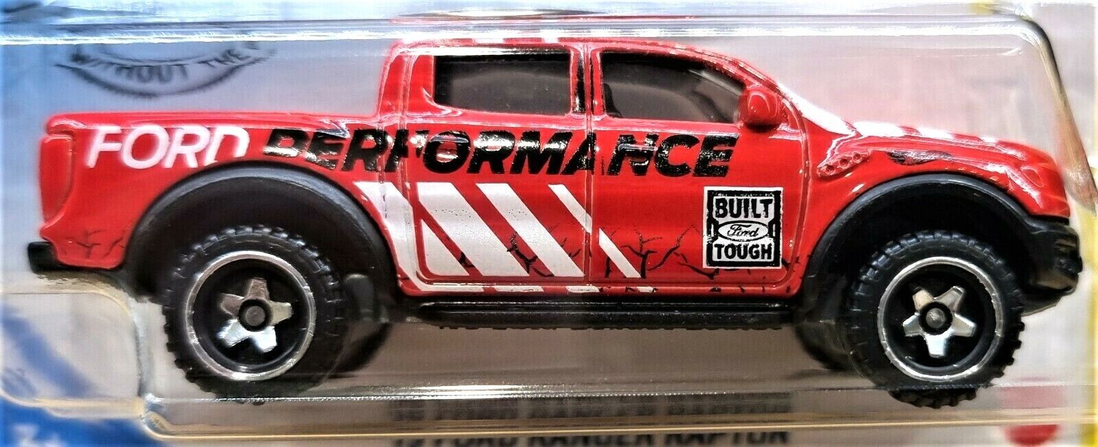 Hot Wheels '19 Ford Ranger Raptor Die-Cast Car - Red Speed Graphics Edition (76/250) - View #9