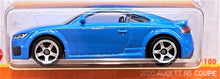 Load image into Gallery viewer, Matchbox 2021 2020 Audi TT RS Coupe Blue MBX Showroom #16/100 New Long Card
