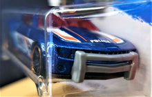 Load image into Gallery viewer, Hot Wheels 2016 &#39;10 Camaro SS Blue #211 HW Rescue 1/10 Highway Patrol Car New
