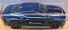 Load image into Gallery viewer, Hot Wheels 2019 &#39;18 Camaro SS Dark Blue #26 HW Speed Graphics 3/10 New Long Card
