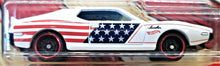 Load image into Gallery viewer, Hot Wheels 2020 AMC Javelin AMX White Stars &amp; Stripes 1/10 New Long Card
