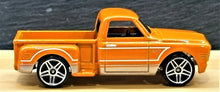 Load image into Gallery viewer, Hot Wheels 2018 Custom &#39;69 Chevy Pickup Orange 100 Years of Chevy Trucks	8/8
