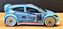 Load image into Gallery viewer, Hot Wheels 2016 &#39;12 FORD FIESTA Light Blue #157 HW SNOW STORMERS 2/5
