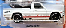 Load image into Gallery viewer, Hot Wheels 2018 Mazda Repu White #204 HW Hot Trucks 1/10 New
