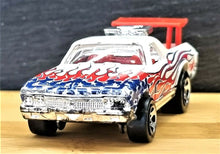 Load image into Gallery viewer, Hot Wheels 2002 &#39;68 El Camino White #82 Star Spangled 4/4
