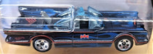 Load image into Gallery viewer, Hot Wheels 2019 TV Series Batmobile Dark Blue #118 Batman 3/5 New Long Card
