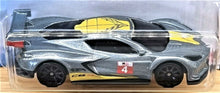 Load image into Gallery viewer, Hot Wheels 2021 Corvette C8.R Silver #105 HW Race Day 6/10 New Long Card
