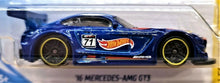 Load image into Gallery viewer, Hot Wheels 2018 &#39;16 Mercedes-AMG GT3 Dark Blue #196 Legends Of Speed 6/10 New
