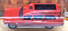 Load image into Gallery viewer, Matchbox 2021 1963 Cadillac Ambulance Red Cadillac Series 4/12 New Long Card
