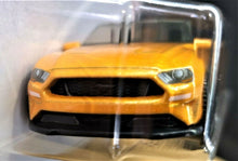 Load image into Gallery viewer, Matchbox 2019 &#39;18 Ford Mustang Convertible Light Orange #4 MBX Road Trip 1/20
