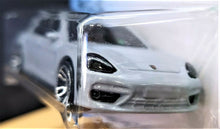 Load image into Gallery viewer, Hot Wheels 2019 Porsche Panamera Turbo S E-Hybrid Sport Turismo Grey Green Speed
