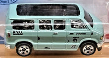 Load image into Gallery viewer, Hot Wheels 2021 Dodge Van Seafoam Green #50 HW Drift  2/5 New Long Card
