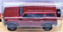 Load image into Gallery viewer, Matchbox 2021 Ford Bronco Maroon MBX Off-Road #21/100 New Long Card
