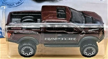 Load image into Gallery viewer, Hot Wheels 2021 &#39;17 Ford F-150 Raptor Red-Brown #167 HW Torque 5/5 New Long Card
