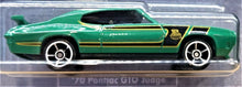 Load image into Gallery viewer, Hot Wheels 2020 &#39;70 Pontiac GTO Judge Green American Steel 3/10 New Long Card
