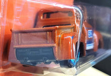 Load image into Gallery viewer, Hot Wheels 2021 Custom &#39;56 Ford Truck Orange and Blue Series 2/5 New Long Card
