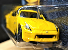 Load image into Gallery viewer, Hot Wheels 2020 Nissan 370Z Yellow Fast &amp; Furious 2/5 New Long Card
