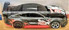 Load image into Gallery viewer, Hot Wheels 2021 Custom &#39;18 Ford Mustang GT Anthracite #127 HW Drift 4/5 New Long
