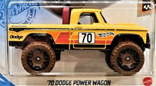 Load image into Gallery viewer, Hot Wheels 2021 &#39;70 Dodge Power Wagon Yellow #3 Baja Blazers 2/10 New Long Card
