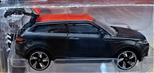 Load image into Gallery viewer, Majorette 2020 Range Rover Evoque Matt Black #266 Premium Cars New Long Card
