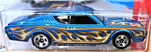 Load image into Gallery viewer, HOT WHEELS 2016 &#39;69 MERCURY CYCLONE BLUE #100 HW FLAMES 10/10 NEW
