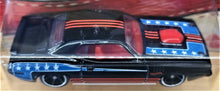 Load image into Gallery viewer, Hot Wheels 2020 &#39;71 Plymouth Hemi &#39;Cuda Black Stars &amp; Stripes 2/10 New Long Card
