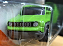 Load image into Gallery viewer, Matchbox 2020 2019 Jeep Renegade Green #1 MBX City New Long Card
