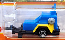 Load image into Gallery viewer, Matchbox 2021 Speed Trapper Trailer Blue &amp; Yellow MBX Highway #62/100 New
