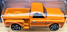 Load image into Gallery viewer, Hot Wheels 2018 Custom &#39;69 Chevy Pickup Orange 100 Years of Chevy Trucks	8/8 New
