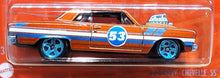 Load image into Gallery viewer, Hot Wheels 2021 &#39;64 Chevy Chevelle SS Orange and Blue Series 1/5 New Long Card
