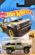 Load image into Gallery viewer, Hot Wheels 2019 &#39;87 Dodge D100 Grey #64 Baja Blazers 1/10 New Long Card
