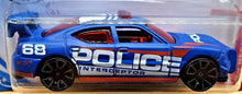 Load image into Gallery viewer, Hot Wheels 2020 Dodge Charger Drift Car Blue #217 HW Rescue 5/10 New Long Card
