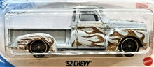 Load image into Gallery viewer, Hot Wheels 2021 &#39;52 Chevy Matte Grey #229 HW Flames 3/5 New Long Card
